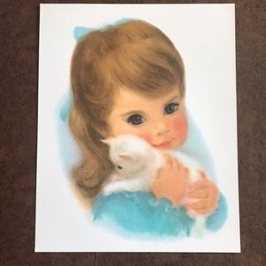 Northern’s Famous American Beauty Portraits - nostalgic set of 4 prints, vintage